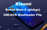 Redmi Note 8 (ginkgo) Unlock Bootloader File