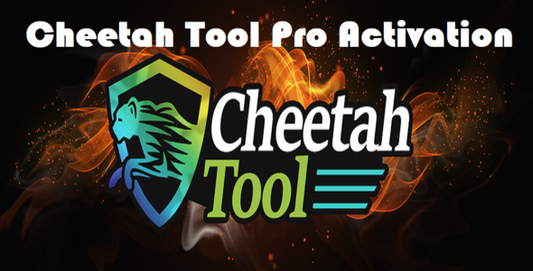 Cheetah Tool Pro Activation License [3 Month] [6 Month] [12 Month]