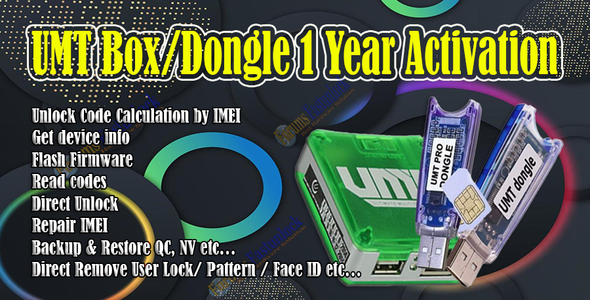 UMT Box/Dongle 1 Year Activation Support