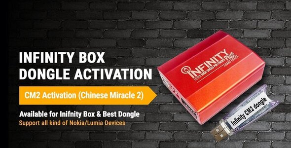 Infinity-Box/Dongle (Chinese Miracle-2 Included) Updates/Support Renew CM2