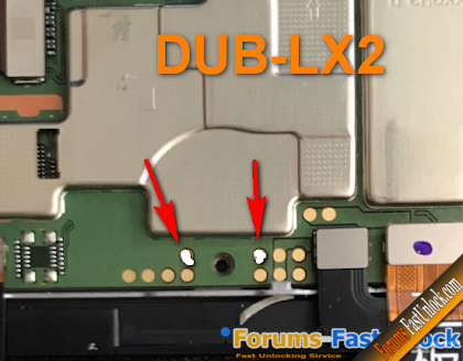 Huawei DUB-LX2 Test Point